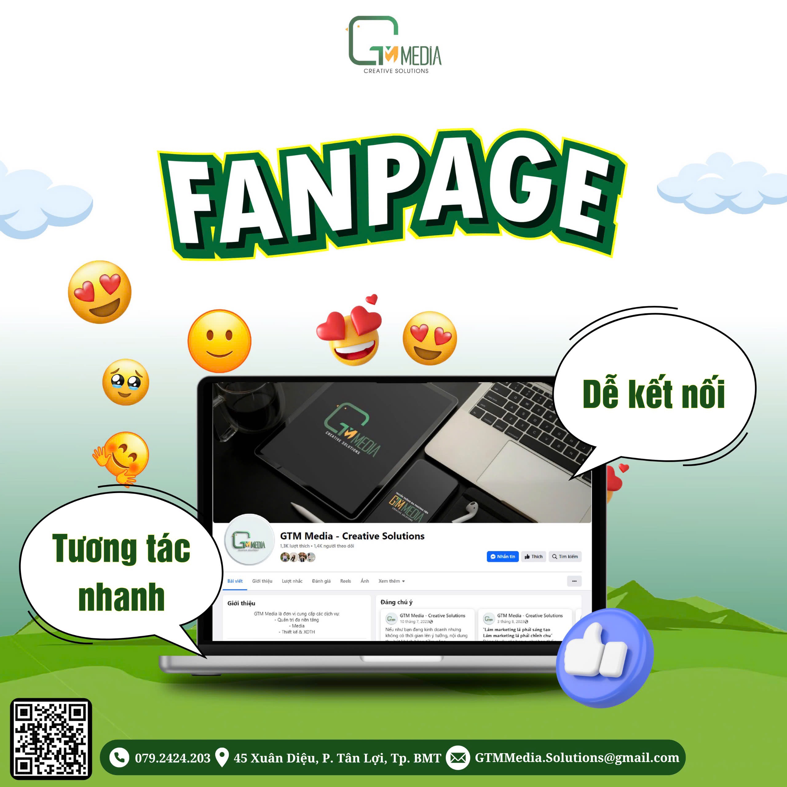 Điểm Khác Biệt Giữa Website và Fanpage